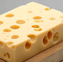 The holes in our cheese